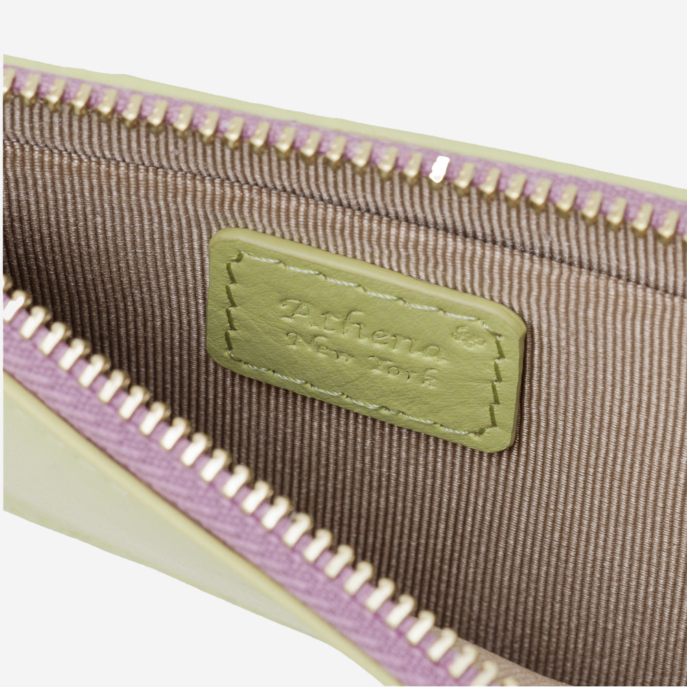 Card purse Logo plate